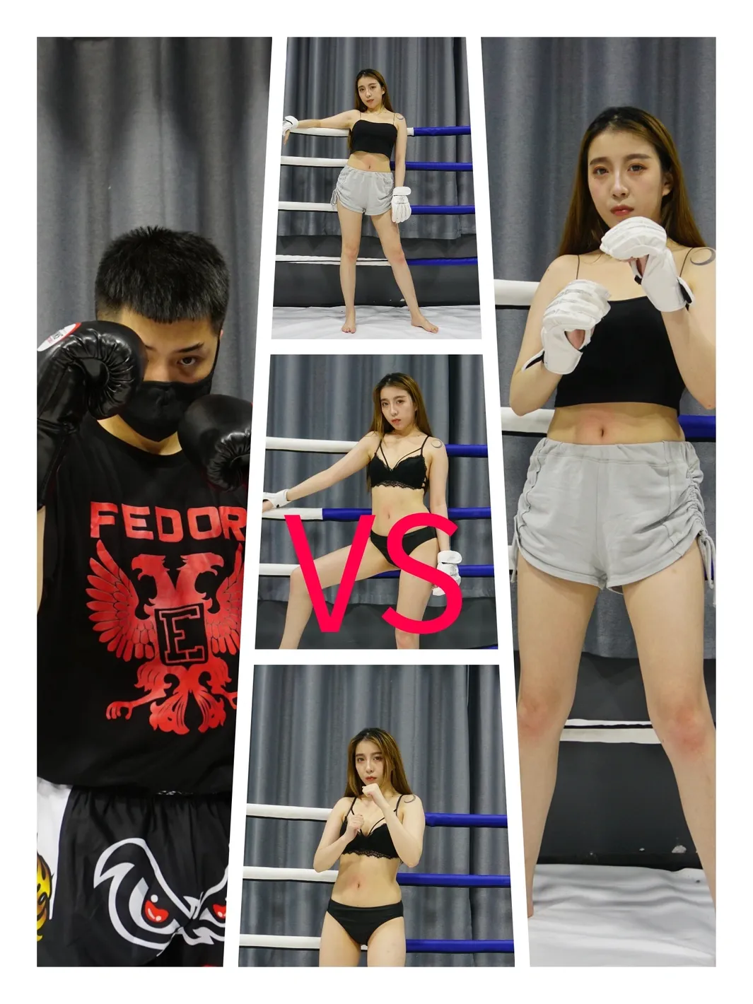 SD-F013 qiaoqiao VS hawk-格斗艺术