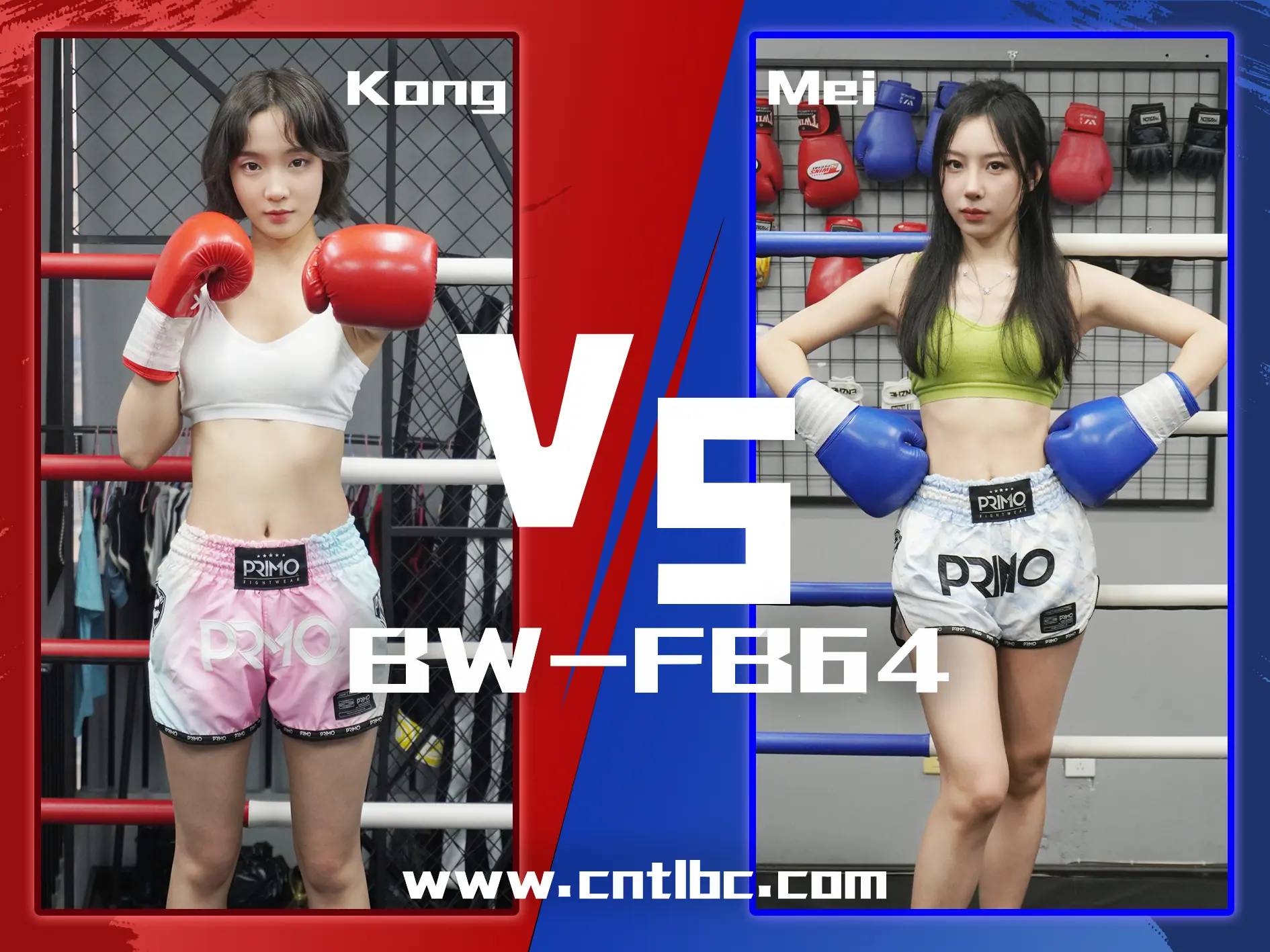 BW-FB64-Kong VS Mei-格斗艺术